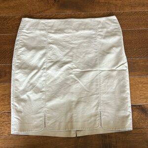 The Limited Khaki Skirt